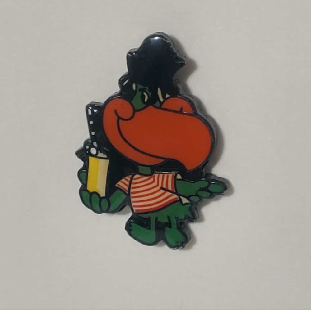 Ex. Cond. Vintage 70's/80's Coco Lopez Cream Of Coconut Mascot Promo Lapel Pin